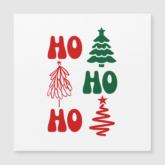 HO HO HO MERRY CHRISTMAS (Front)