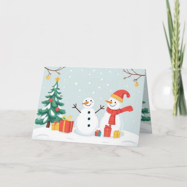 Ho Ho Ho! Merry Christmas Card (Front)