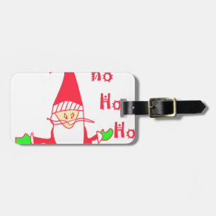 Ho Ho Ho Merry Christmas From Santa.png Luggage Tag
