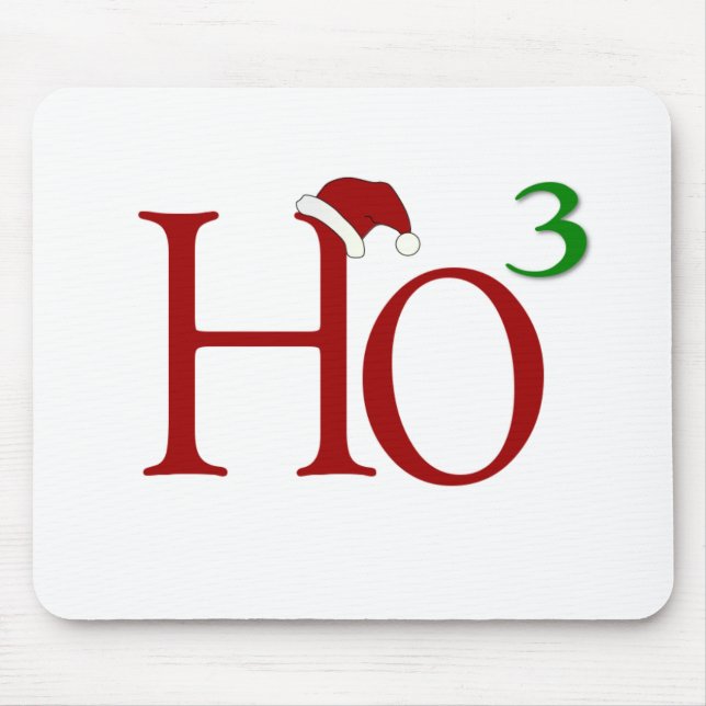 Ho Ho Ho Mouse Mat (Front)
