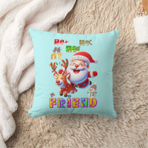 Ho Ho Ho My Dear Friend Cushion