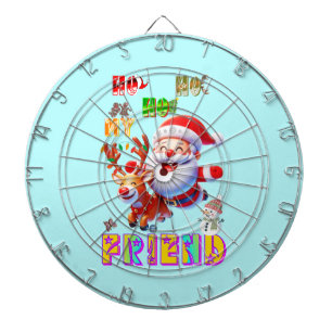 Ho Ho Ho My Dear Friend Dartboard