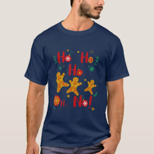 Ho Ho Ho Oh No! Cute Gingerbread Man T-Shirt