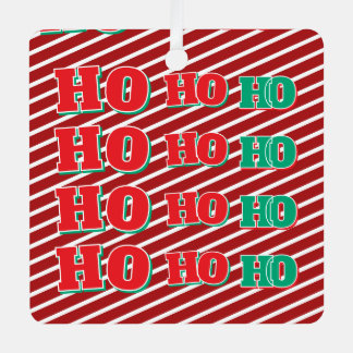 "Ho ho ho"ornament Metal Tree Decoration
