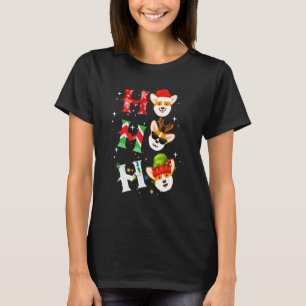 Ho Ho Ho Pembroke Welsh Corgi Xmas Outfit Christma T-Shirt