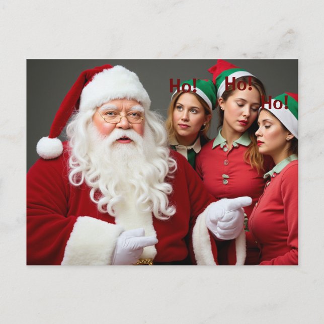 Ho! Ho! Ho! Postcard (Front)