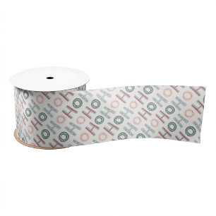 Ho Ho Ho Ribbon Satin Ribbon