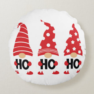 Ho Ho Ho Round Cushion