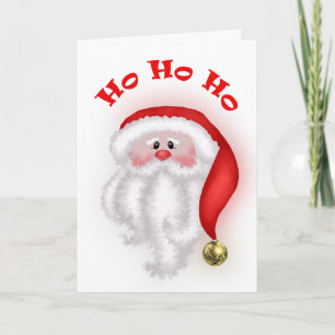 Ho Ho Ho Santa Card