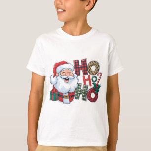 Ho Ho Ho Santa Christmas Design – Festive Holiday  T-Shirt