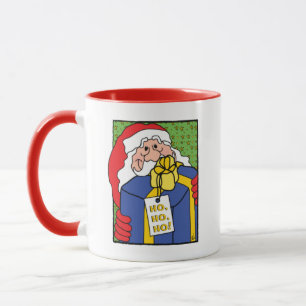 "HO,HO,HO!" SANTA CLAUS Classic White Coffee Mug