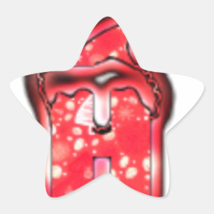 Ho Ho Ho! Santa Claus Hat Merry Christmas Star.png Star Sticker