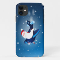 Ho ho ho! Santa on the aeroplane, iPhone5 case