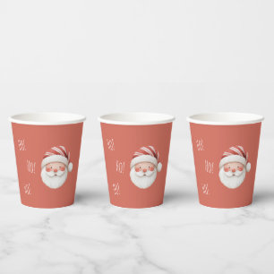 Ho! Ho! Ho! Santa Paper Cups