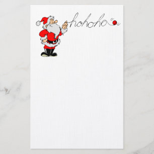 Ho Ho Ho Santa Stationery
