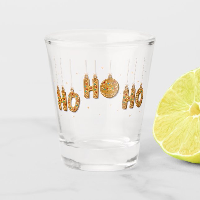 Ho Ho Ho  Shot Glass (Front)