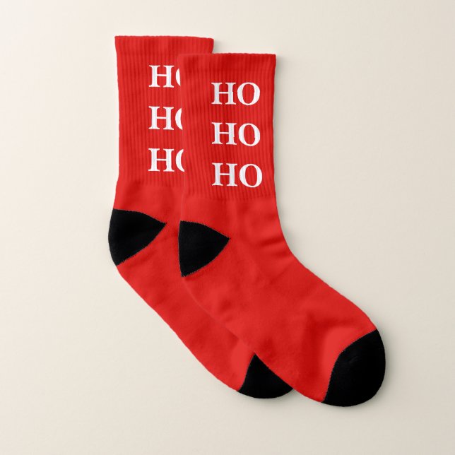 HO HO HO SOCKS (Pair)