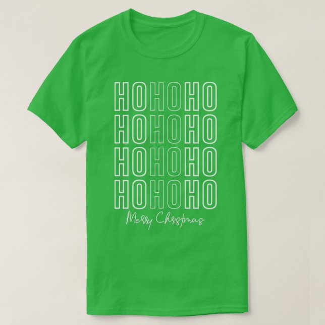 HO HO HO T-Shirt (Design Front)
