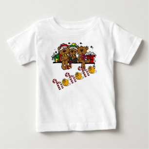 Ho Ho Ho Teddy Bears Baby T-Shirt