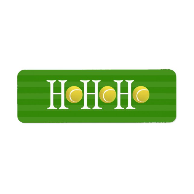 HO-HO-HO - tennis (Front)