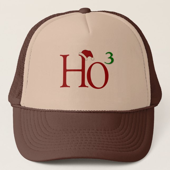 Ho Ho Ho Trucker Hat (Front)