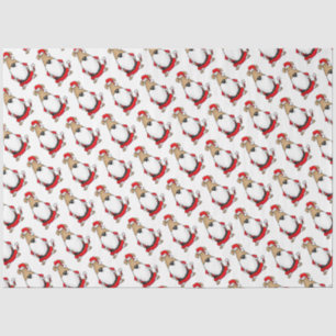 HO HO HO Very Funny Santa Costume Sarcastic Dog Tissue Paper