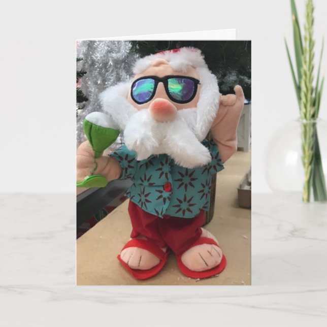 **HO HO HO** WORK IS DONE-TIME FOR **FUN** LOVE CARD (Front)