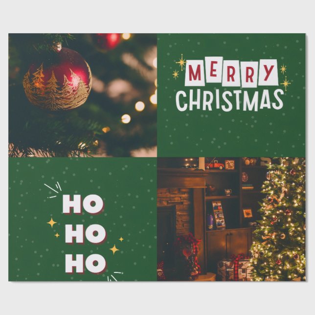 Ho ho ho  wrapping paper (Flat)