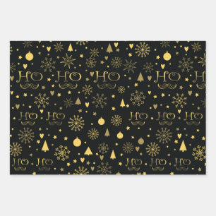 Ho-ho-ho Wrapping Paper Sheet