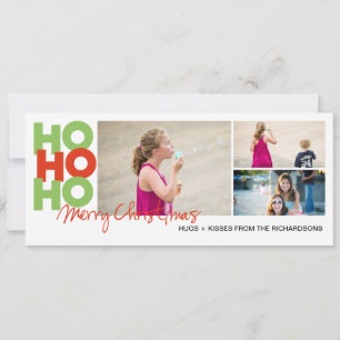 Ho Ho Ho x3! Holiday Card