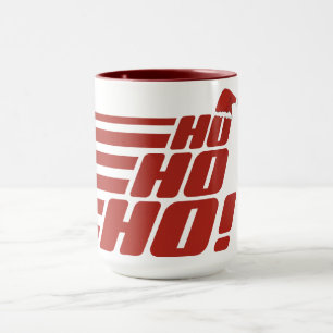Ho Ho Ho Xmas mug - choose style, color