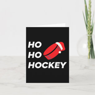 Ho Ho Hockey Christmas - Ice Hockey  Card