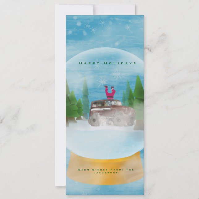 Ho ho Holidays Holiday Card (Front)