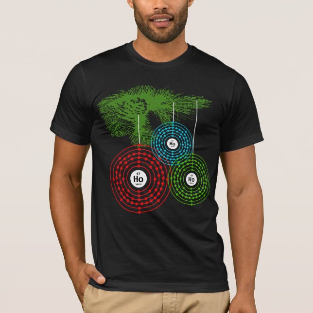 Ho Ho Holmium - Dark T-Shirt (Front)