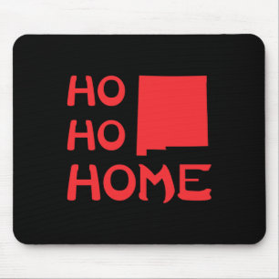 Ho Ho Home New Mexico Santa Christmas Holiday  Mouse Mat