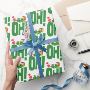 Ho Ho Oh (white) Wrapping Paper