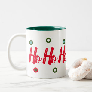 Ho Ho Two-Tone Coffee Mug