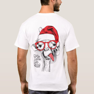 Ho ho y’all Giraffe  T-Shirt