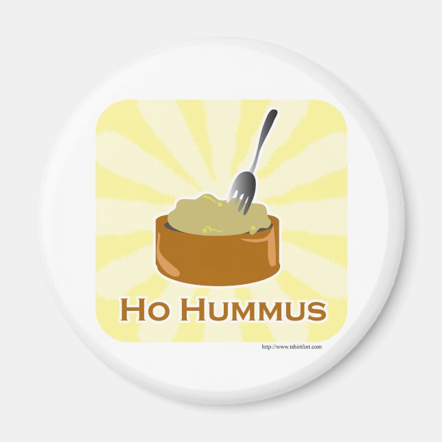 Ho Hummus Magnet (Front)