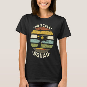 HO Scale Squad RC Cars Vintage Slot Car Racing T-Shirt