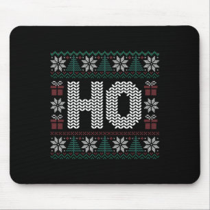 Ho Where's My Ho At Christmas Xmas Couples Matchin Mouse Mat