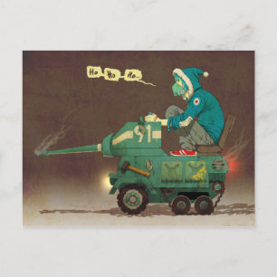Ho x3 postcard