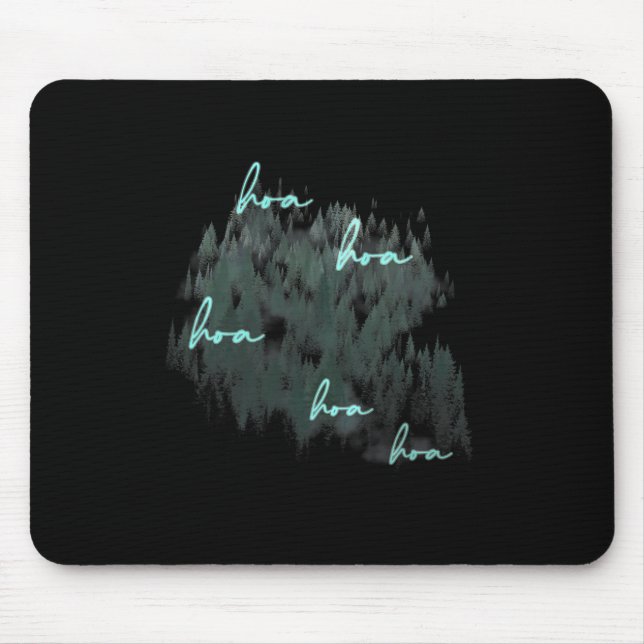 Hoa Hoa Hoa Hoa Season  Mouse Mat (Front)