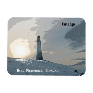Hoad Monument, Ulverston, John Barrow, lighthouse  Magnet
