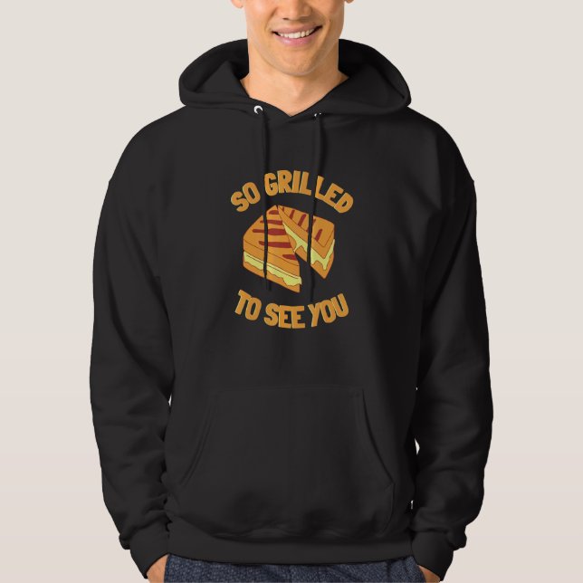 Hoagie Sub Artist And Sandwich Maker - Grilled Che Hoodie (Front)