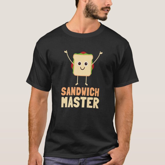 Hoagie Sub Artist And Sandwich Maker - Sandwich Ma T-Shirt (Front)