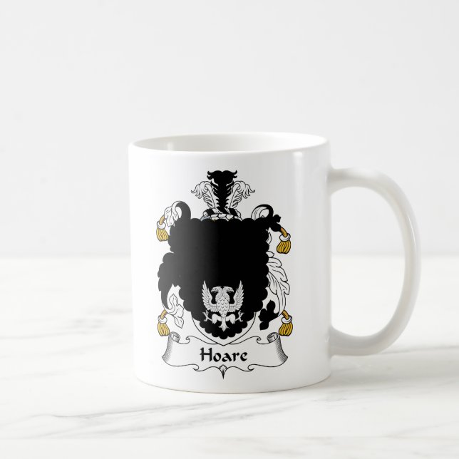 Hoare Family Crest Coffee Mug (Right)