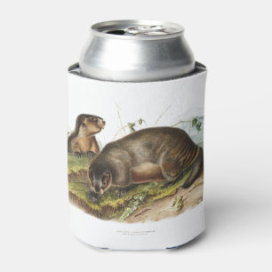 Hoary Marmot Camping Deco Gifts Can Cooler