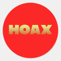 HOAX STICKER STICKERS
