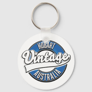 Hobart australia vintage style logo key ring